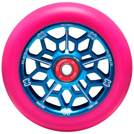 CORE Hex Hollow Scooter Rolle - Pink-ScootWorld.de