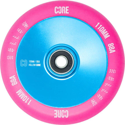 CORE Hollowcore V2 Stunt Scooter Rolle - Pink/blue-ScootWorld.de
