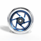 Striker Lux Spoked Clear PU 110MM Stunt Scooter Rolle - Clear/Blue-ScootWorld.de