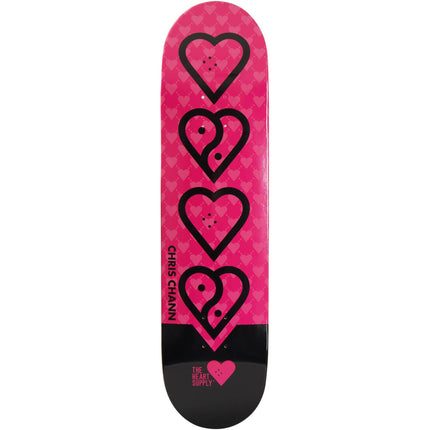 Heart Supply Chris Chann Pro Skateboard Deck - Balance Neon-ScootWorld.de
