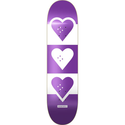 Heart Supply Squadron Skateboard Deck - Purple-ScootWorld.de