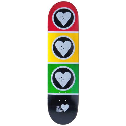 Heart Supply Squadron Skateboard Deck - Rasta-ScootWorld.de