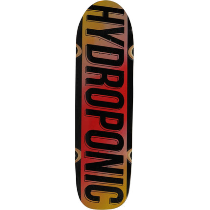 Hydroponic Pool Shape Skateboard Deck - Degrade Orange/Red-ScootWorld.de