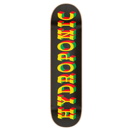 Hydroponic West Skateboard Deck - Black-rasta-ScootWorld.de