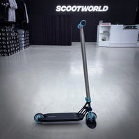Striker Titan Bend Pande Custom Build - Black/Teal/Silver-ScootWorld.de