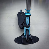 Striker Titan Bend Pande Custom Build - Black/Teal/Silver-ScootWorld.de