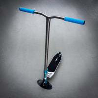 Striker Titan Pande Silver Teal Custom Build - Silver/Teal-ScootWorld.de