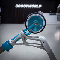 Striker Titan Pande Silver Teal Custom Build - Silver/Teal-ScootWorld.de