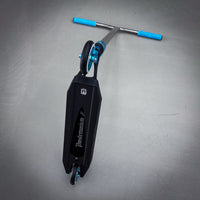 Striker Titan Pande Custom Build - Black/Teal/Silver-ScootWorld.de