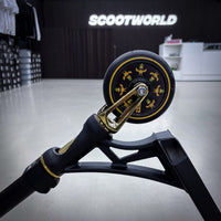 Striker Panda Freestyle Custom Build - Black/Gold/Yellow-ScootWorld.de