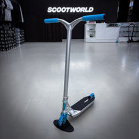 Striker Ethic 460mm Silver Teal Custom Build - Silber/Türkis-ScootWorld.de