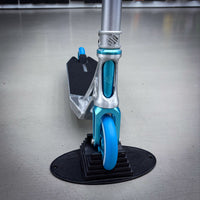 Striker Ethic 460mm Silver Teal Custom Build - Silber/Türkis-ScootWorld.de