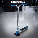 Striker Ethic 500mm Silver Teal Custom Build - Silver/Teal-ScootWorld.de