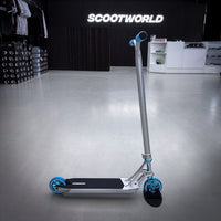 Striker Ethic 500mm Silver Teal Custom Build - Silver/Teal-ScootWorld.de