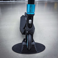 Striker Ethic 460mm Black Teal Custom Build - Schwarz/Türkis-ScootWorld.de