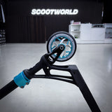 Striker Ethic 460mm Black Teal Custom Build - Schwarz/Türkis-ScootWorld.de