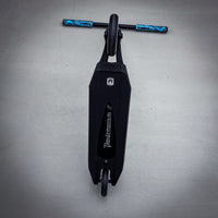 Striker Ethic 460mm Black Teal Custom Build - Schwarz/Türkis-ScootWorld.de