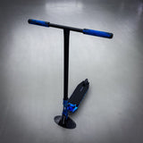 Striker Ethic 460mm Chrome Blue Custom Build - Blau/Schwarz-ScootWorld.de
