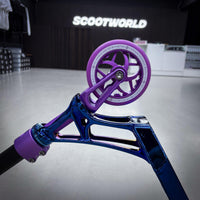 Striker Ethic Blue/Purple 500 Custom Build - Schwarz/Blau/Lila-ScootWorld.de