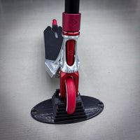 Striker Ethic Silver/Red 500 Custom Build - Schwarz/Rot-ScootWorld.de