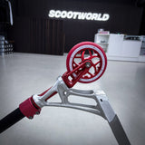Striker Ethic Silver/Red 500 Custom Build - Schwarz/Rot-ScootWorld.de