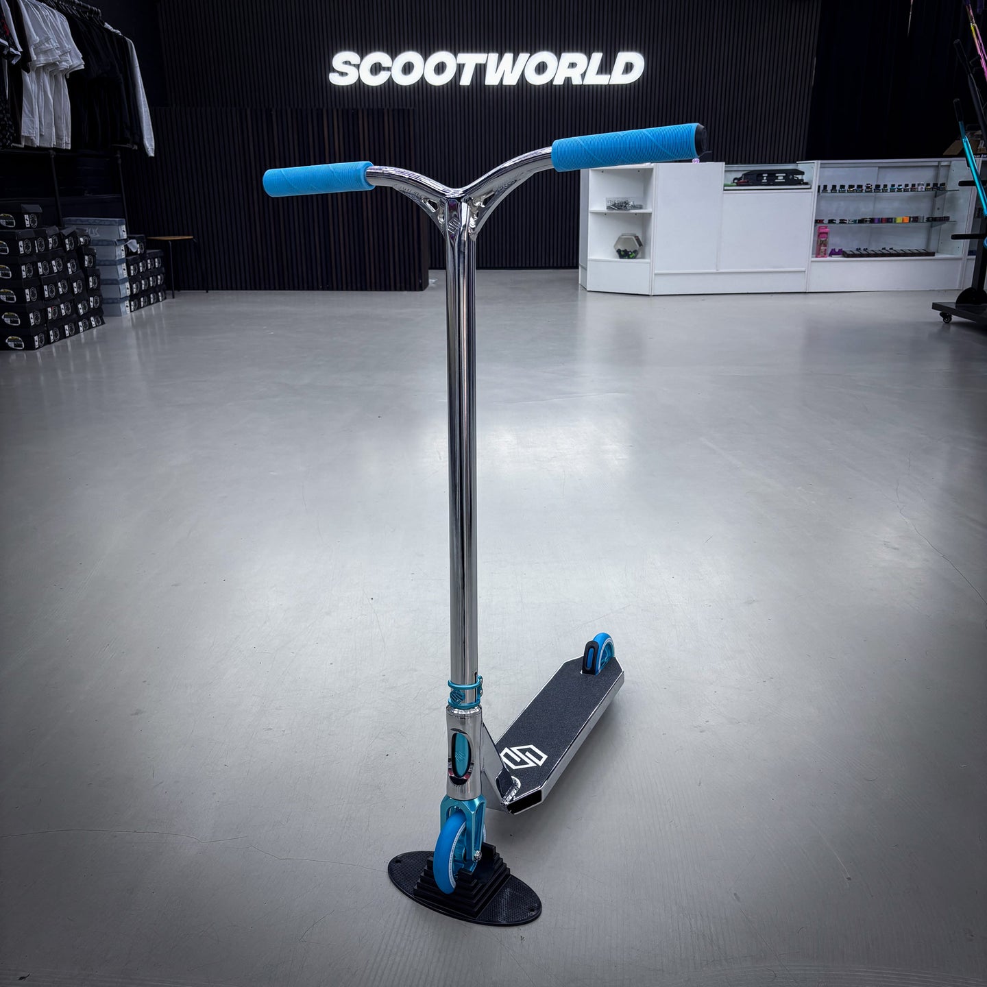 Striker Teal/Chrome Custom Build - Teal/Chrome-ScootWorld.de