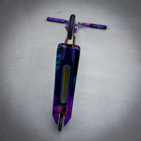 Striker Rainbow Custom Stunt Scooter - Rainbow/Purple-ScootWorld.de