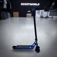 Striker Ethic Blue Chrome Custom Stunt Scooter - Blue Chrome/Black-ScootWorld.de