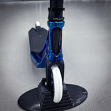 Striker Ethic Blue Chrome Custom Stunt Scooter - Blue Chrome/Black-ScootWorld.de