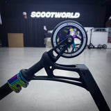 Striker Ethic Black/Rainbow Custom Stunt Scooter - Schwarz/Regenbogen-ScootWorld.de