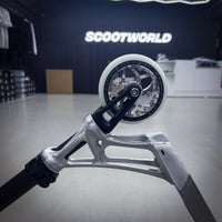 Striker Ethic Silver Custom Stunt Scooter - Silber/Schwarz-ScootWorld.de