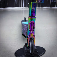 Striker Panda Rainbow Custom Stunt Scooter - Regenbogen/Schwarz-ScootWorld.de