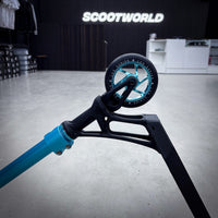 Striker Ethic Pande Black/Teal Custom Stunt Scooter - Schwarz/Türkis-ScootWorld.de