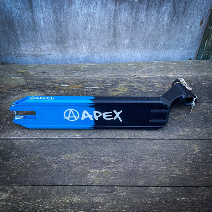 Apex ID Limited 4.5" Stunt Scooter Deck - Black/Blue-ScootWorld.de