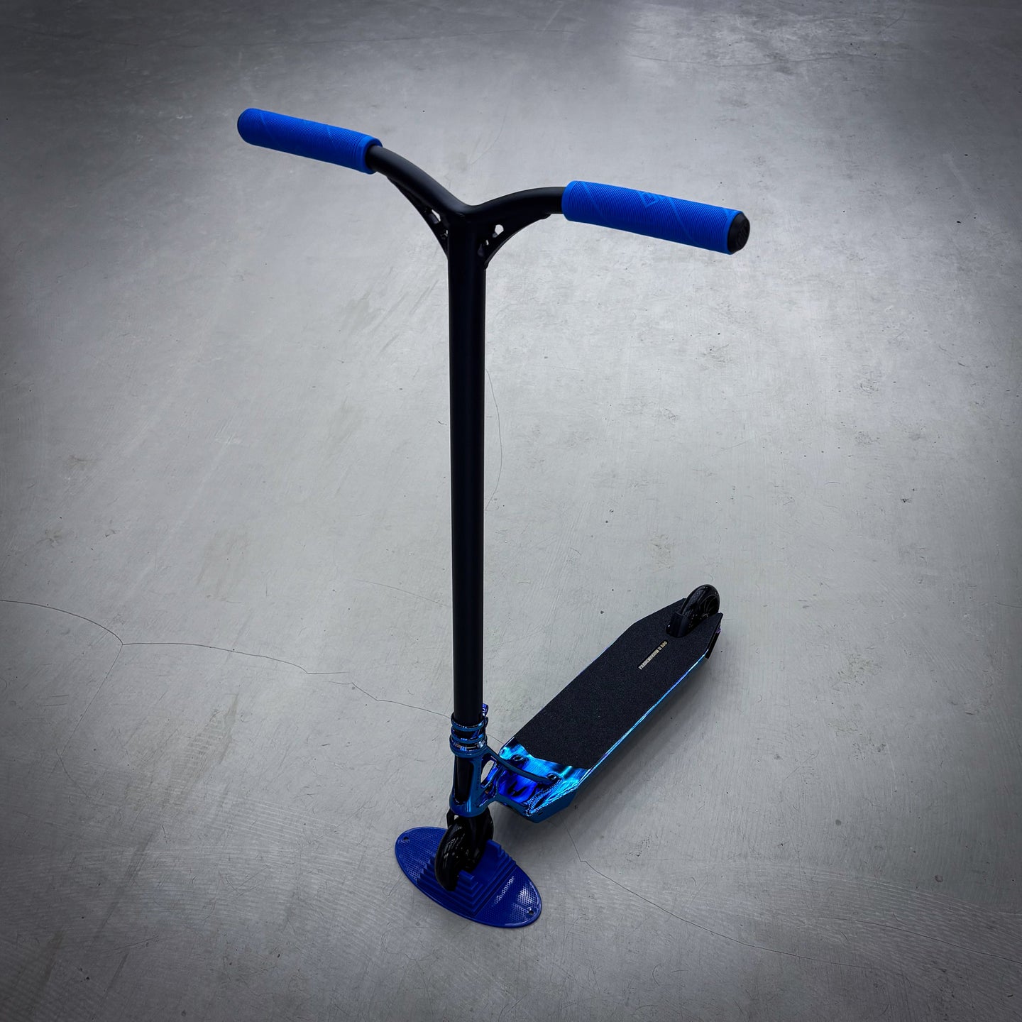Ethic Blue Chrome Lux Custom Stunt Scooter - Blau Chrome-ScootWorld.de