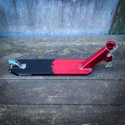 Apex ID Limited 4.5" Stunt Scooter Deck - Red/Black-ScootWorld.de