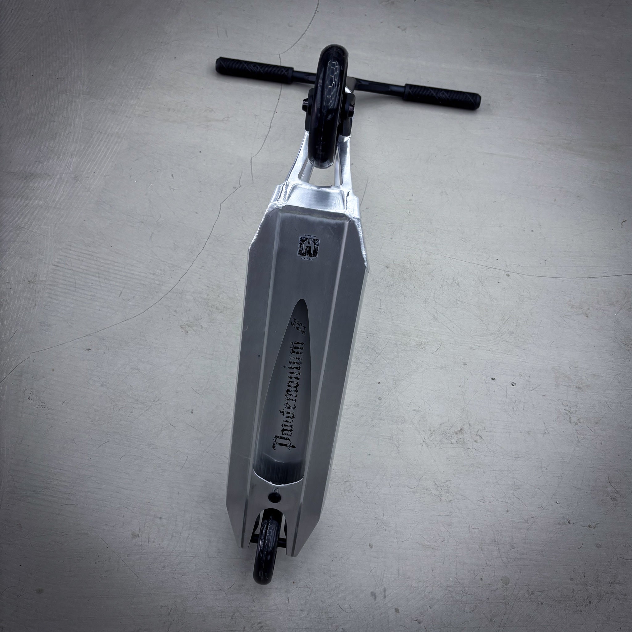 Ethic Raw/Black Lux Custom Stunt Scooter - Raw/Schwarz-ScootWorld.de