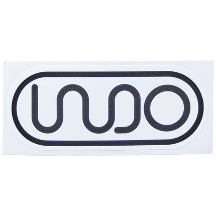 Indo Logo Klistermærke Til Løbehjul - Hvid-ScootWorld.de