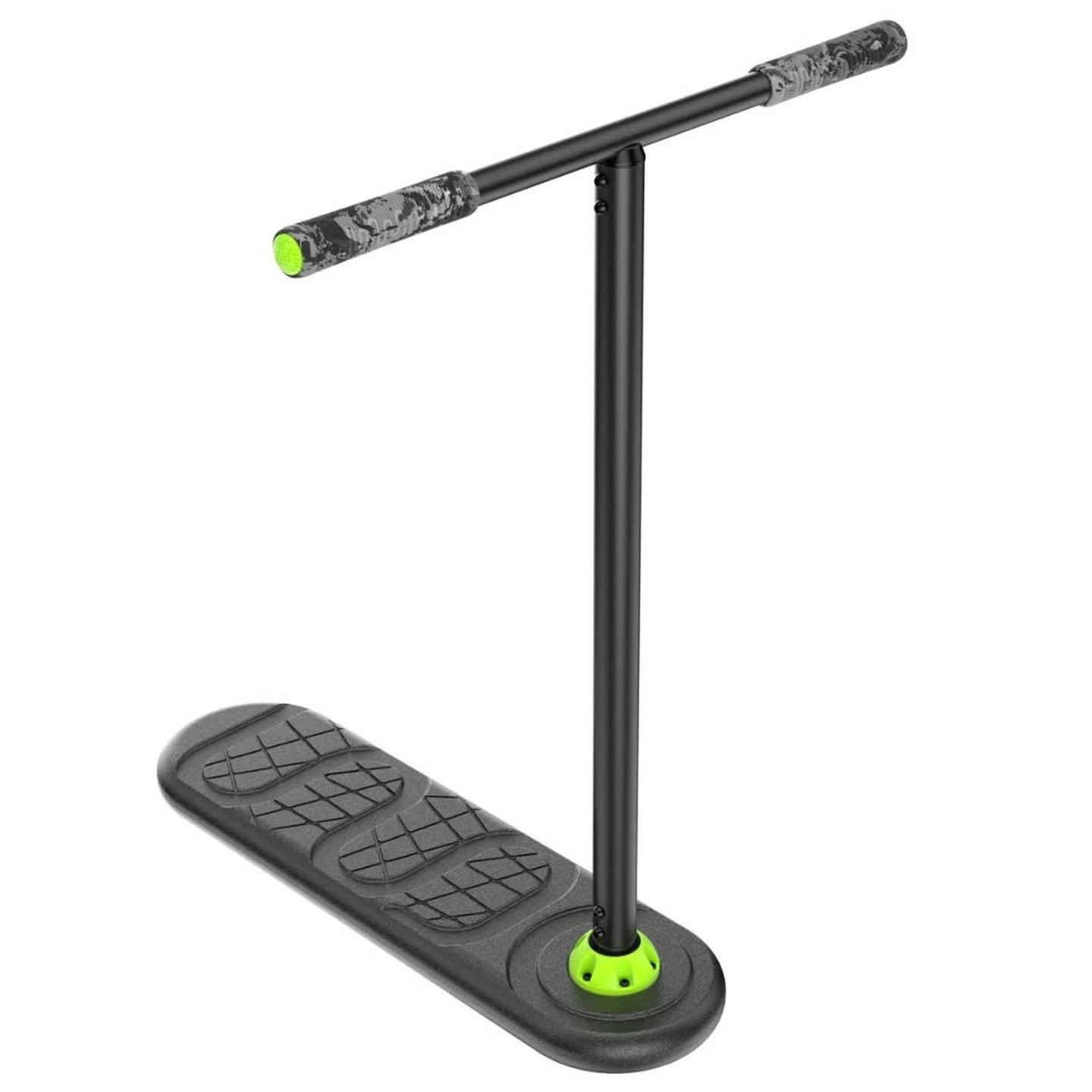 Indo Fusion Trampolin Scooter - Black/Green-ScootWorld.de