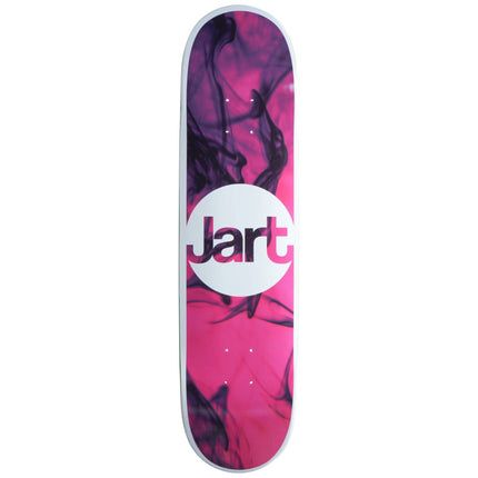 Jart Tie Dye Skateboard Deck - White/Pink-ScootWorld.de