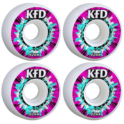 KFD Blast Skateboard Rollen 4-Pack - Pink-ScootWorld.de