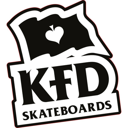 KFD Logo Sticker - Sort-ScootWorld.de