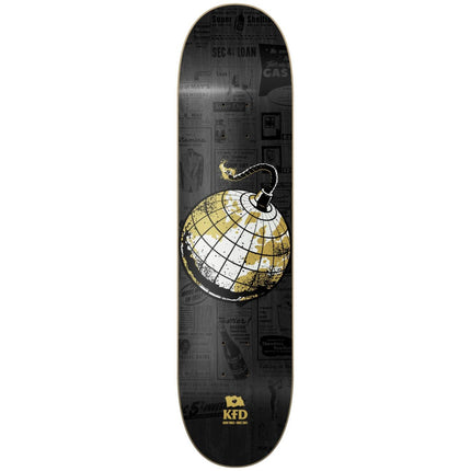 KFD Premium Bomb Skateboard Deck - Gold-ScootWorld.de