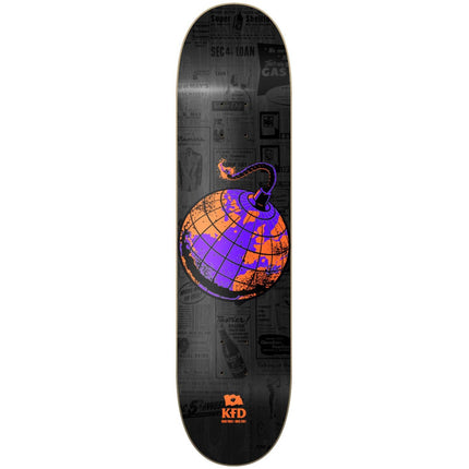 KFD Premium Bomb Skateboard Deck - Red-ScootWorld.de