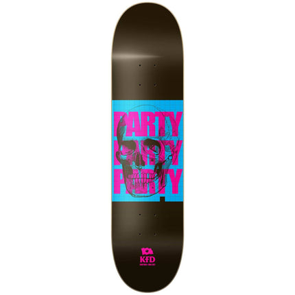 KFD Premium Party Skateboard Deck - Pink-ScootWorld.de