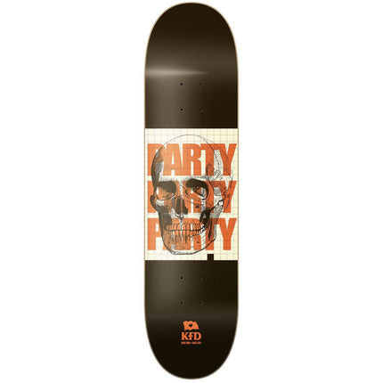 KFD Premium Party Skateboard Deck - Red-ScootWorld.de