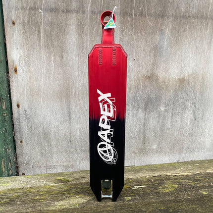 Limited Apex ID Red/Black Stunt Scooter Deck - Red/Black-ScootWorld.de