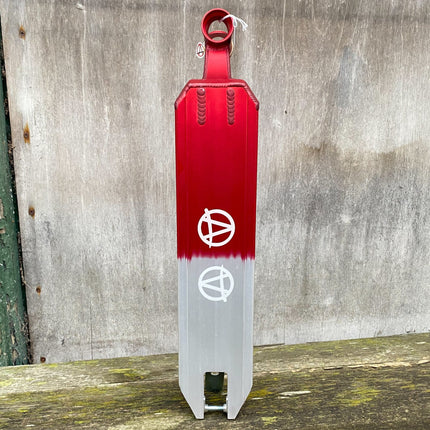 Limited Apex ID Red/Silver Stunt Scooter Deck - Red/Silver-ScootWorld.de