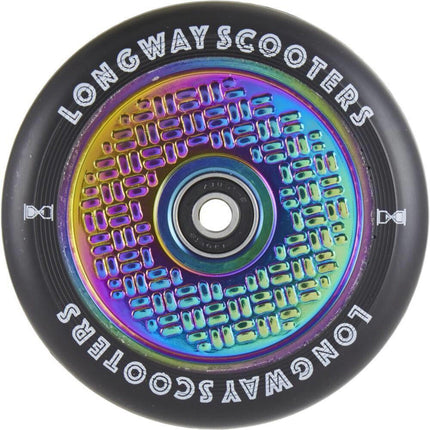 Longway FabuGrid Stunt Scooter Rolle - Rainbow-ScootWorld.de