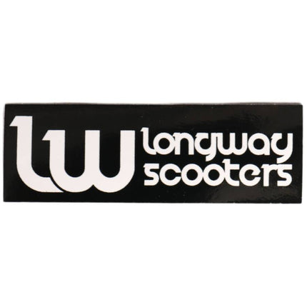 Longway Logo Klistermærke Til Løbehjul - Sort-ScootWorld.de
